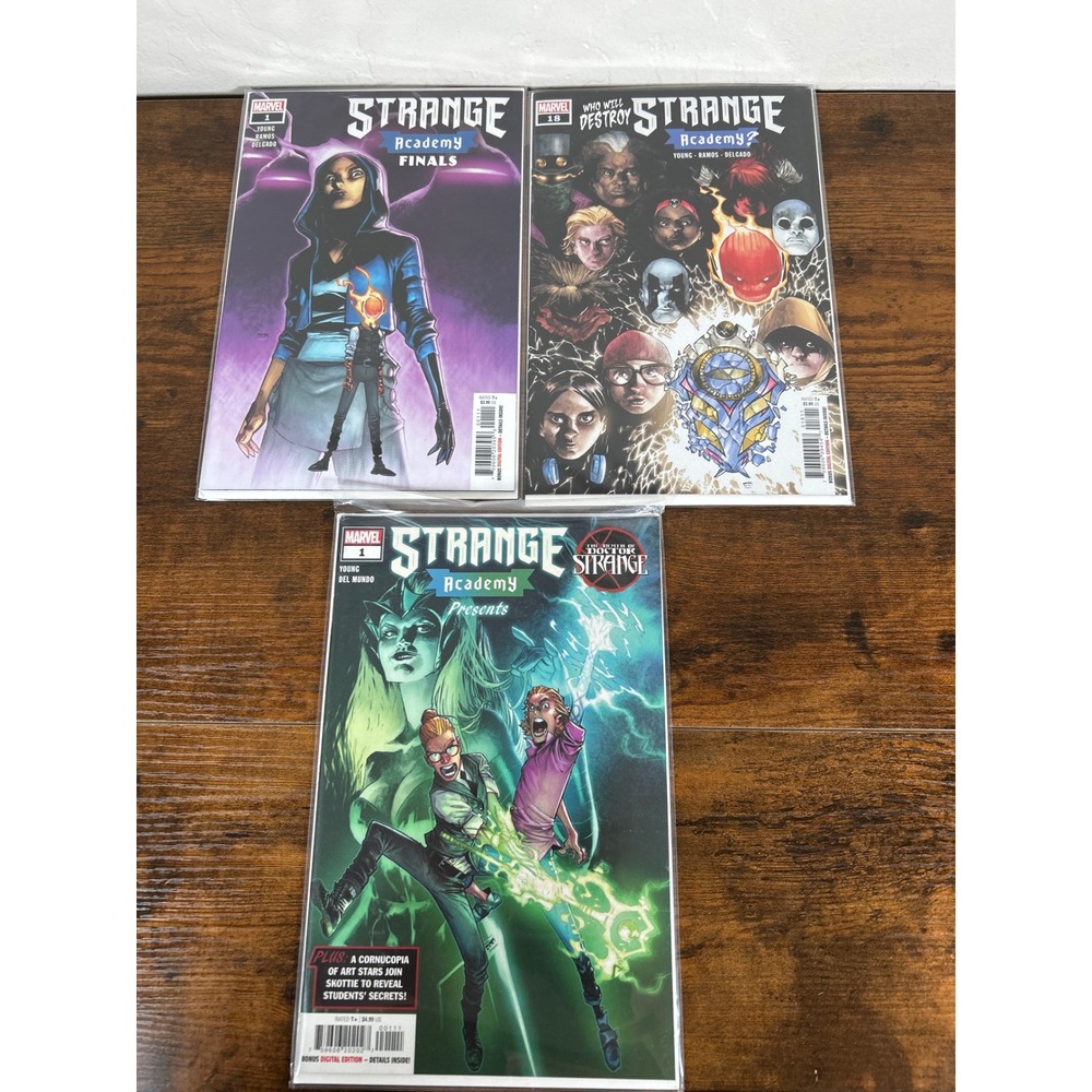 Marvel Strange Academy Comic Lot Finals 1, Issue 18, Death of Doctor Strange 1